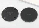 Trådlös Qi-laddare 10 W för telefoner med trådlös laddning Rund platta av plast ABS och metall Strömförsörjning via Micro USB 5