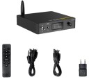 Trådlös bluetooth digital förstärkare med HiFi-dekoder och fjärrkontroll Bluetooth 5.0 Optisk och koaxialport RCA- och USB-kontakter 4