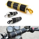 Bluetooth-högtalare för motorcykel med en effekt på 6 W Montering på styret Två högtalare och kontrollpanel Aluminium Mått 26 x 8,2 x 7,8 cm 5