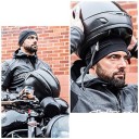Čiapka pod prilbu na motocykel s priliehajúcim strihom Sieťovaná štruktúra látky Pre obvod hlavy 54 až 68 cm Polyester a mikrovlákno 8