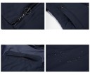 Dams vinterjacka med huva Skyddar mot vind, regn och snö Vadderad yta Tvåvägsdragkedja Sidofickor Polyester med bomull 23