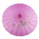 84 cm Ombrello da Donna Fiori di Ciliegio Giapponesi Sakura Ombrello Elegante con Motivo Floreale Protezione Elegante dalla Pioggia 11