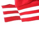 Dam vår baseballjacka i stil med amerikansk skoluniform Kontrastfärgade ärmar Knäppning med tryckknappar Randiga ribbade fållar 100% bomull 16