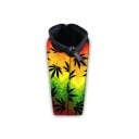 Dam kosmetikaväska med färggdruckna mönster Psykedeliska och blommiga mönster Dragkedjefodral med handtag Polyester 13 x 21,5 cm 17