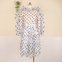 Blusa y falda de lunares para mujer 4