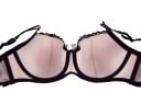 Sexy Damen-BH mit Blumen und Schleifen – Schwarz 8