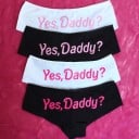 Dámská sexy tanga Yes, Daddy J499 6