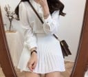 Minifalda plisada mujer G103 5