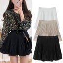 Minifalda plisada mujer G103 7