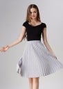Falda plisada de mujer J3102 15