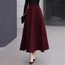 Falda formal de talle alto para mujer A1147 7