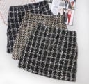 Falda de mujer con estampado de cuadros 4