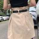 Falda de mujer con cinturón 5