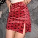 Falda de mujer con corazones 2