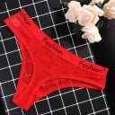 Damskie przezroczyste stringi FASHION 8