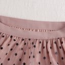 Falda midi de tul con lunares para mujer 9
