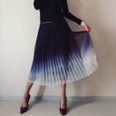 Falda de tul ombré para mujer 6