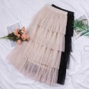 Damkjol i tyll med prickar 3