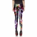 Dam 3D leggings med trianglar 3