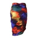 Camiseta y falda de colores para mujer 6