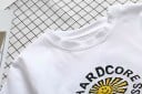 Vit T-shirt för kvinnor med B365-tryck 6