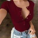 Body de manga corta para mujer B685 5