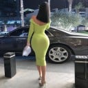 Bodycon klänning för kvinnor 6