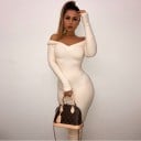 Bodycon klänning för kvinnor 7
