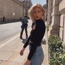 Body de manga larga negro para mujer 5