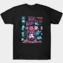 Svart gotisk t-shirt för kvinnor 2