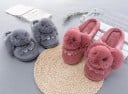 Pantufas de senhora com coelhinho 6