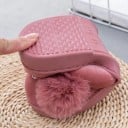 Pantufas de senhora com coelhinho 9