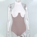 Bodys bicolor para mujer 2