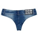 Denim minishorts för kvinnor 6