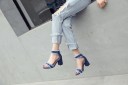 Denimsandaler för kvinnor 7