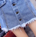 Jeansshorts för kvinnor med knappar Gisela 5