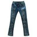 Damjeans med hål 2