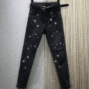 Damjeans med strass 2
