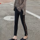 Damjeans med leopardrand 5