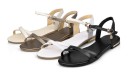 Damernas eleganta sandaler med låg klack A224 6