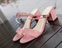 Damsandaler med eleganta klackar J1702 10