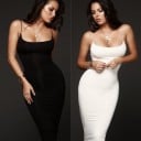 Vestido de mujer color liso - largo 6