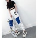 Damskie spodnie jogger z napisem 5