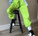 Pantalons dames verts 2
