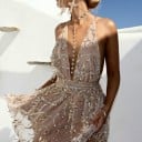 Rochie club dama cu paiete J1095 3