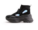 Ankelsneakers för kvinnor på en hög plattform J1107 4