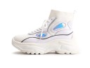 Ankelsneakers för kvinnor på en hög plattform J1107 5