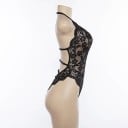 Body de encaje para mujer con escote profundo 6
