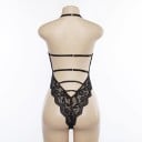 Body de encaje para mujer con escote profundo 7