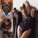 Bodys de encaje para mujer con espalda abierta 8